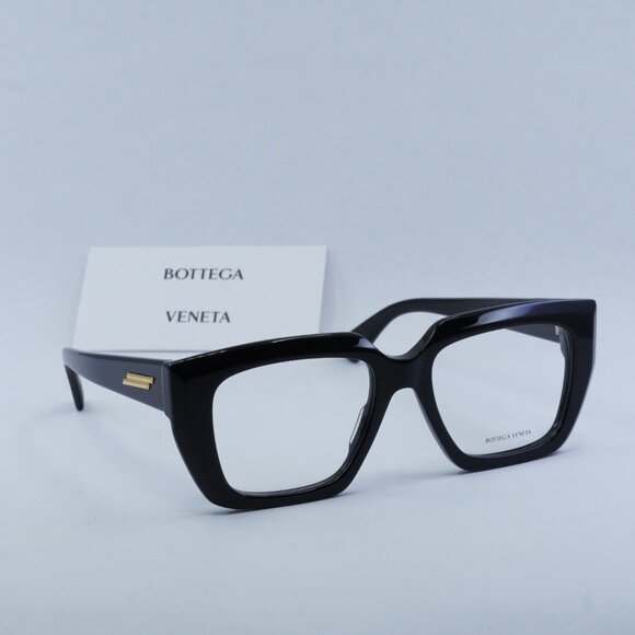 Final Price! Bottega Veneta BV1032O 001 Black Eyeglasses 52mm